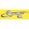 Opresor ovalado para cable de acero (Pack 12 unidades)