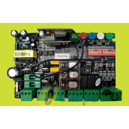 Central + receptor multimarca SWH 220V para motor batiente hidráulico