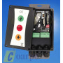 Central receptor multimarca 230V, motores monofásicos, salida fotocélula, cierre automático, pulsadores independientes