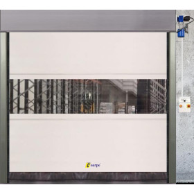 Puerta rápida de lona