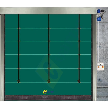 Puerta Rápida de Lona Apilable