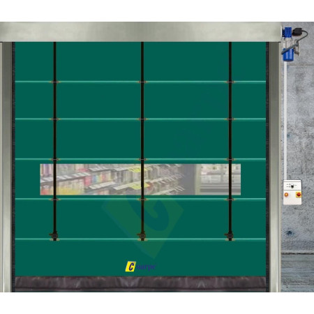 Puerta Rápida de Lona Apilable