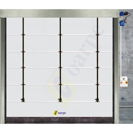 Puerta Rápida de Lona Apilable