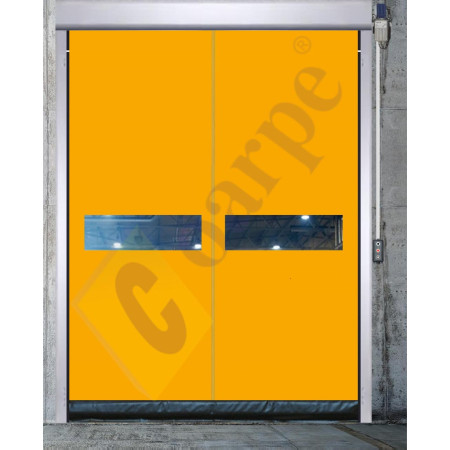 Puerta Rápida Autorreparable de Lona