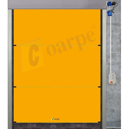 Puerta rápida de lona