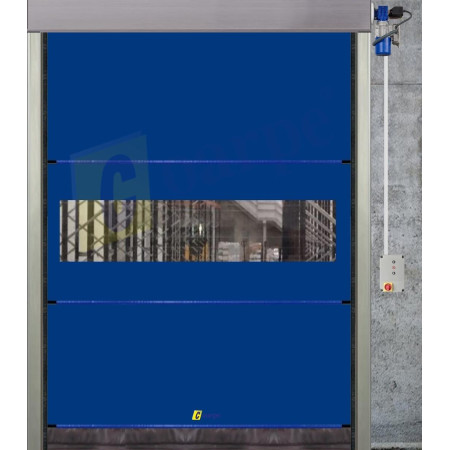 Puerta Rápida de Lona Enrollable