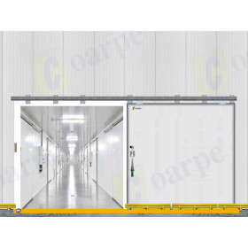 Puerta corredera frigorífica cortafuegos RF60 de congelación