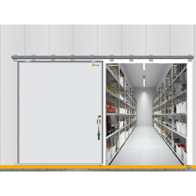 Puerta corredera frigorífica cortafuegos RF60 de conservación