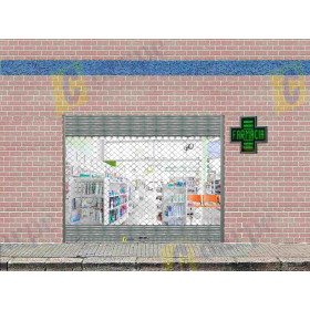 Puerta enrollable Hexagonal