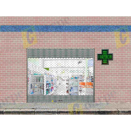 Puerta enrollable Hexagonal