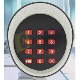 Teclado Numérico Inalámbrico Universal con Caja Metálica
