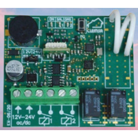 Pulsador Multimarca de 12 Canales para Persianas y Toldos