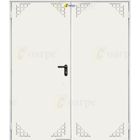 Puerta Multiusos Doble Hoja Blanca con Ventilación 1770*2050 PADILLA