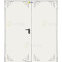 Puerta Multiusos Doble Hoja Blanca con Ventilación 1770*2050 PADILLA