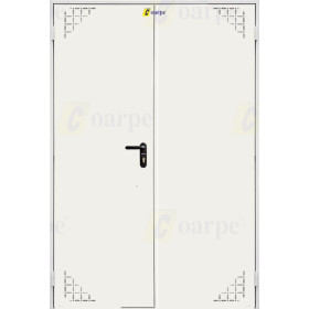 Puerta Multiusos Doble Hoja Blanca con Ventilación 1300*2050 PADILLA
