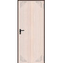Puerta Multiusos  890*2050 Con Rejilla Imitación Madera PADILLA