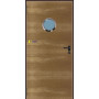 Puerta Multiusos Mirillas  990*2050 Imitación Madera PADILLA
