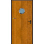 Puerta Multiusos Mirillas  990*2050 Imitación Madera PADILLA