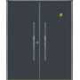 Puerta de Seguridad 1105 Doble Hoja THT