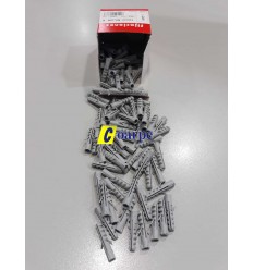 Taco Nylon 6 mm gris (Caja 100 U.)