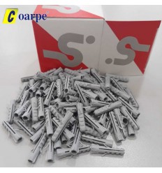 Taco Nylon 5 mm gris (Caja 100 U.)