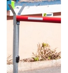 Soporte fijo para asta de barrera