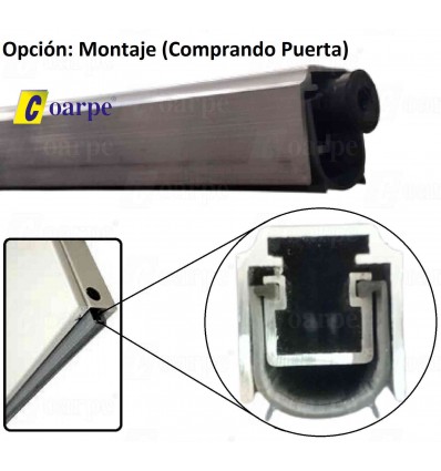 Cortavientos para Puertas de Seguridad Serie SAGA 100 THT